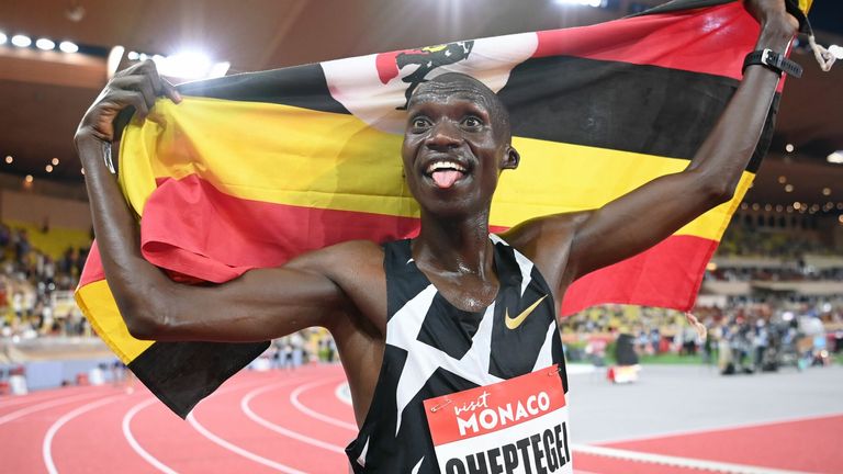 Read more about the article World record breaker Joshua Cheptegei on IAAF’s final male Athlete of the Year contenders’ list