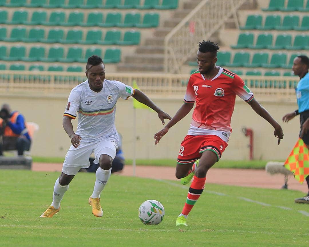 You are currently viewing FIFA WCQ: Sluggish Cranes battle to hold the Harambe Stars at Nyayo