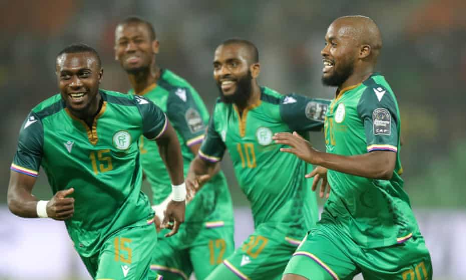 Read more about the article Comoros sink Ghana and record historic win