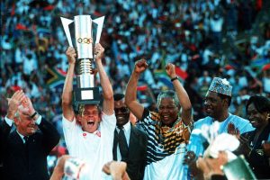 Read more about the article 1996, Bafana Bafana’s triumphant entry to world football