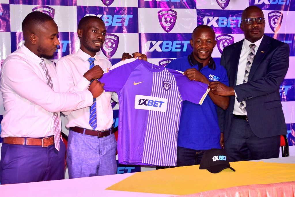 Read more about the article Wakiso Giants unveil UGX 235 million 1x Bet sponsorship together with home kit