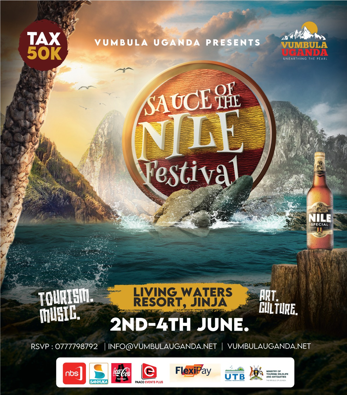 Vumbula Uganda Launches Sauce Of The Nile Festival.